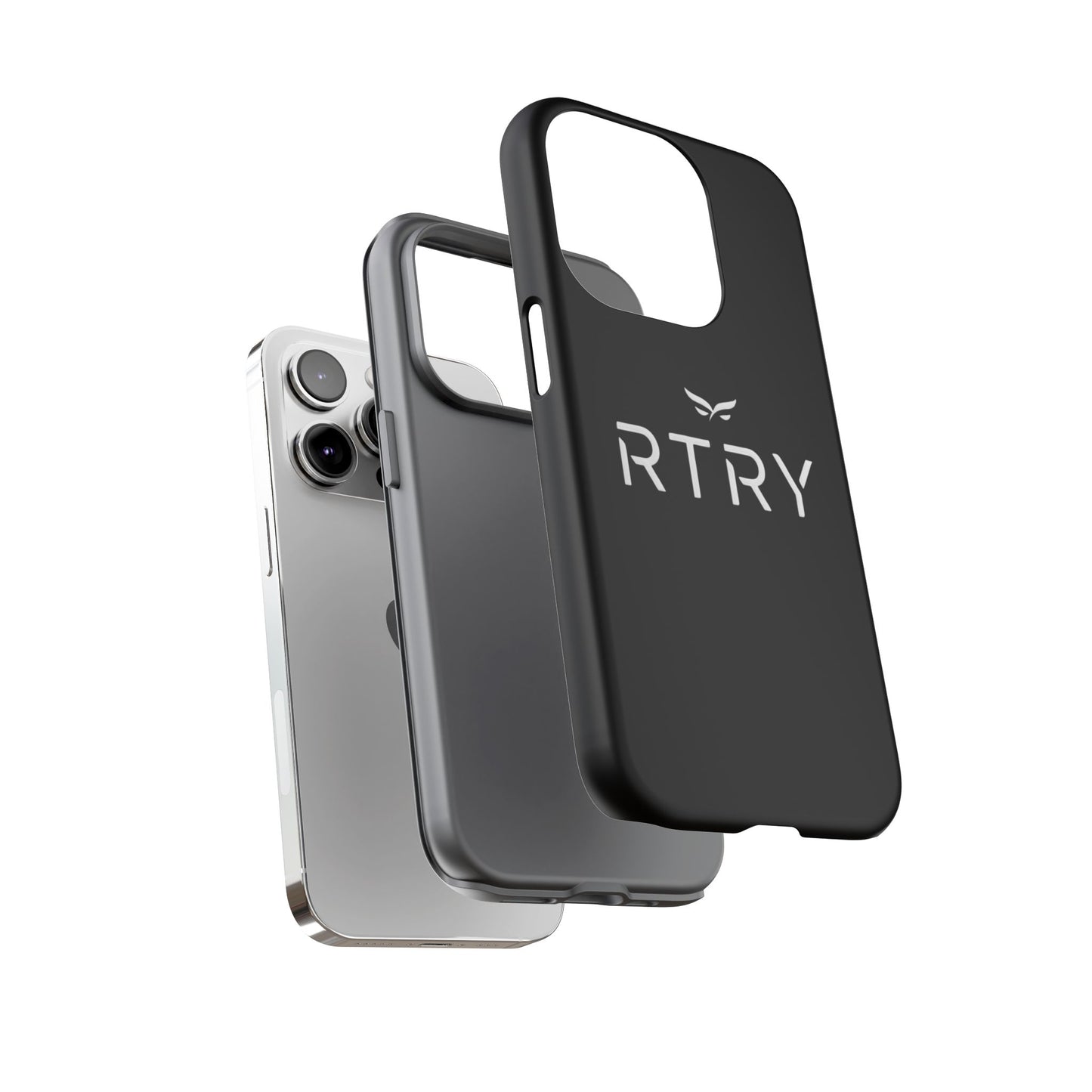 RTRY Custom Dual-Layer iPhone Case – Matte & Glossy Finishes