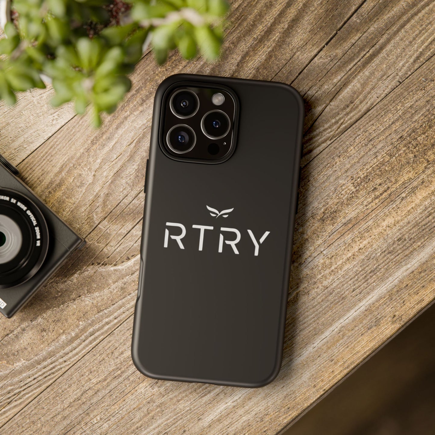 RTRY Custom Dual-Layer iPhone Case – Matte & Glossy Finishes