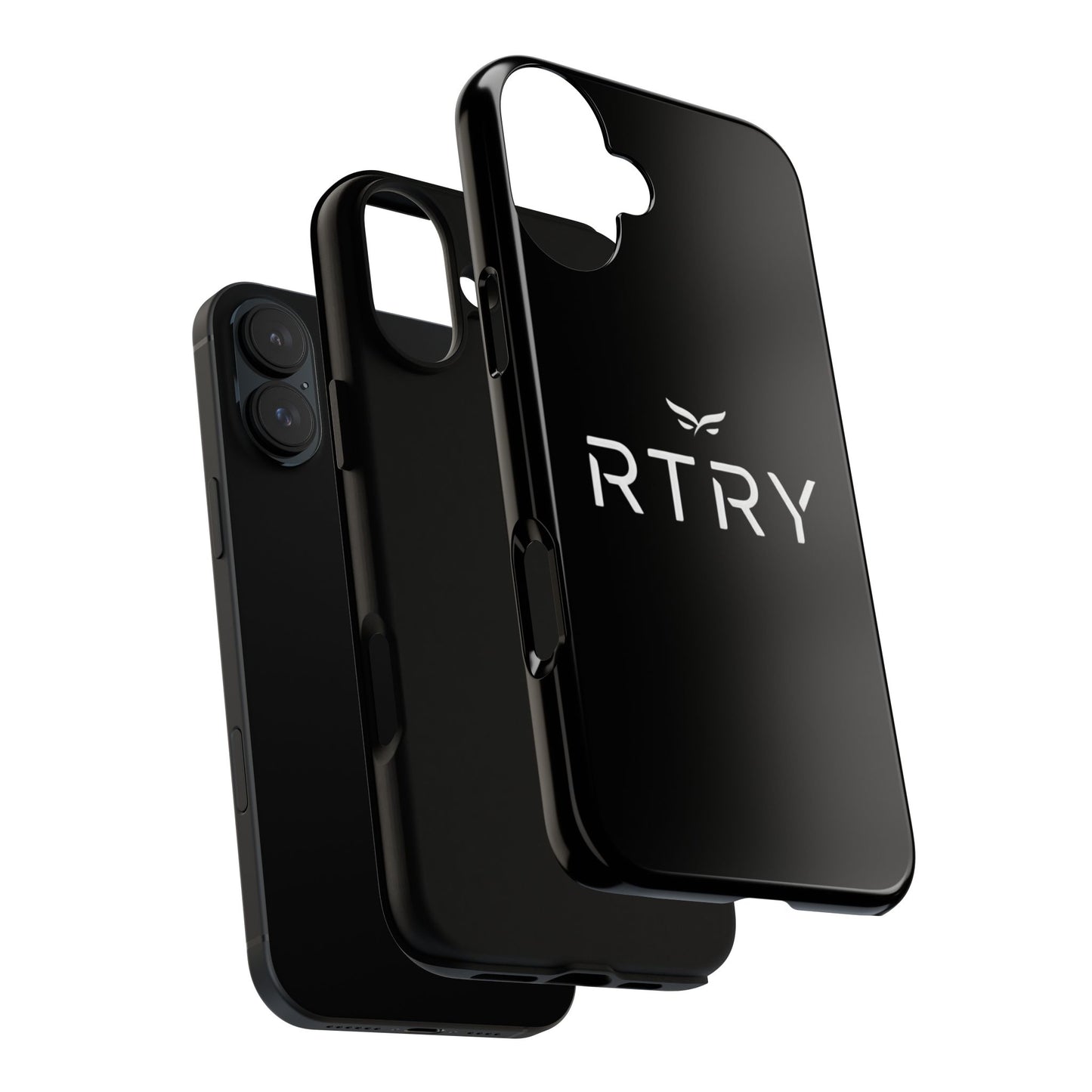 RTRY Custom Dual-Layer iPhone Case – Matte & Glossy Finishes