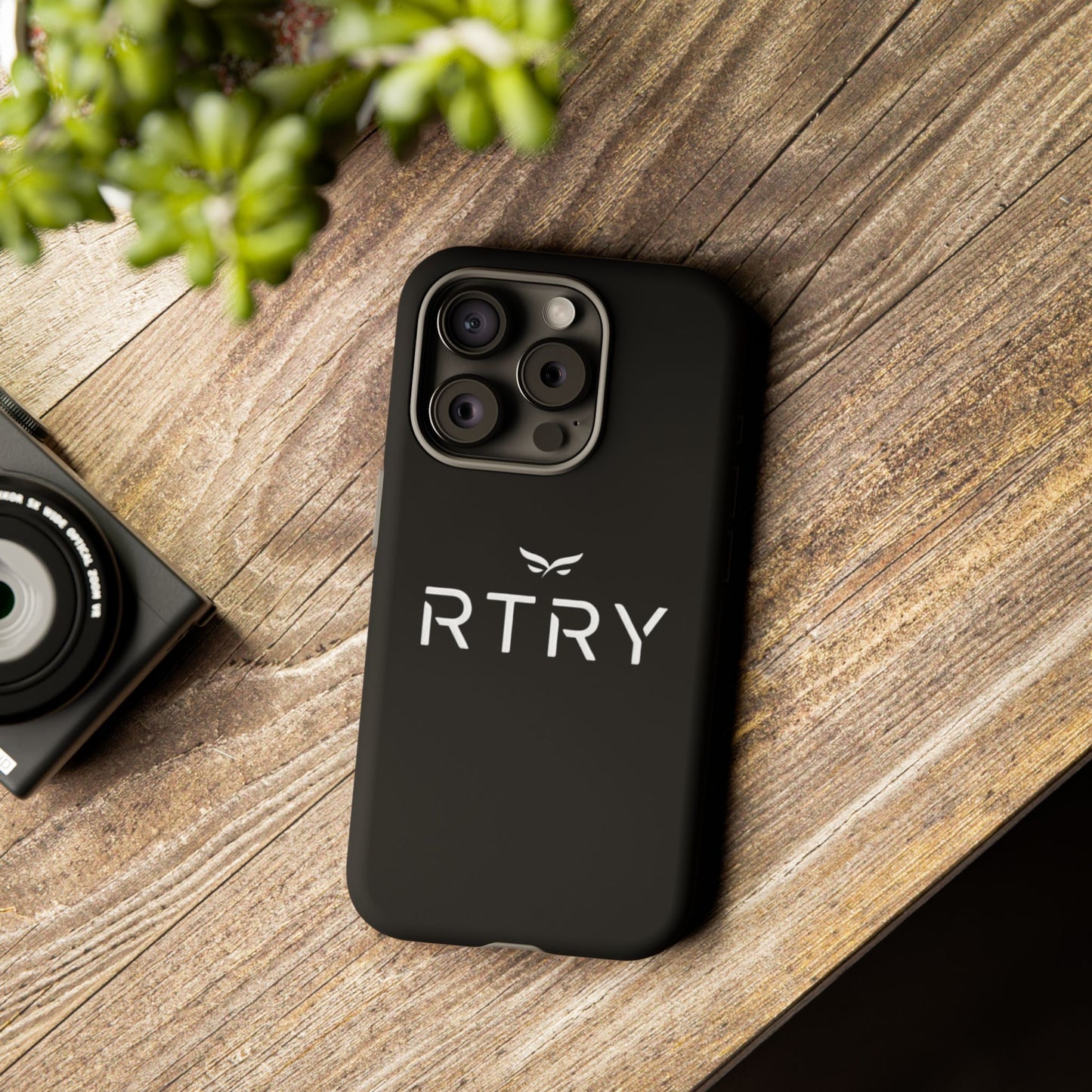 RTRY Custom Dual-Layer iPhone Case – Matte & Glossy Finishes