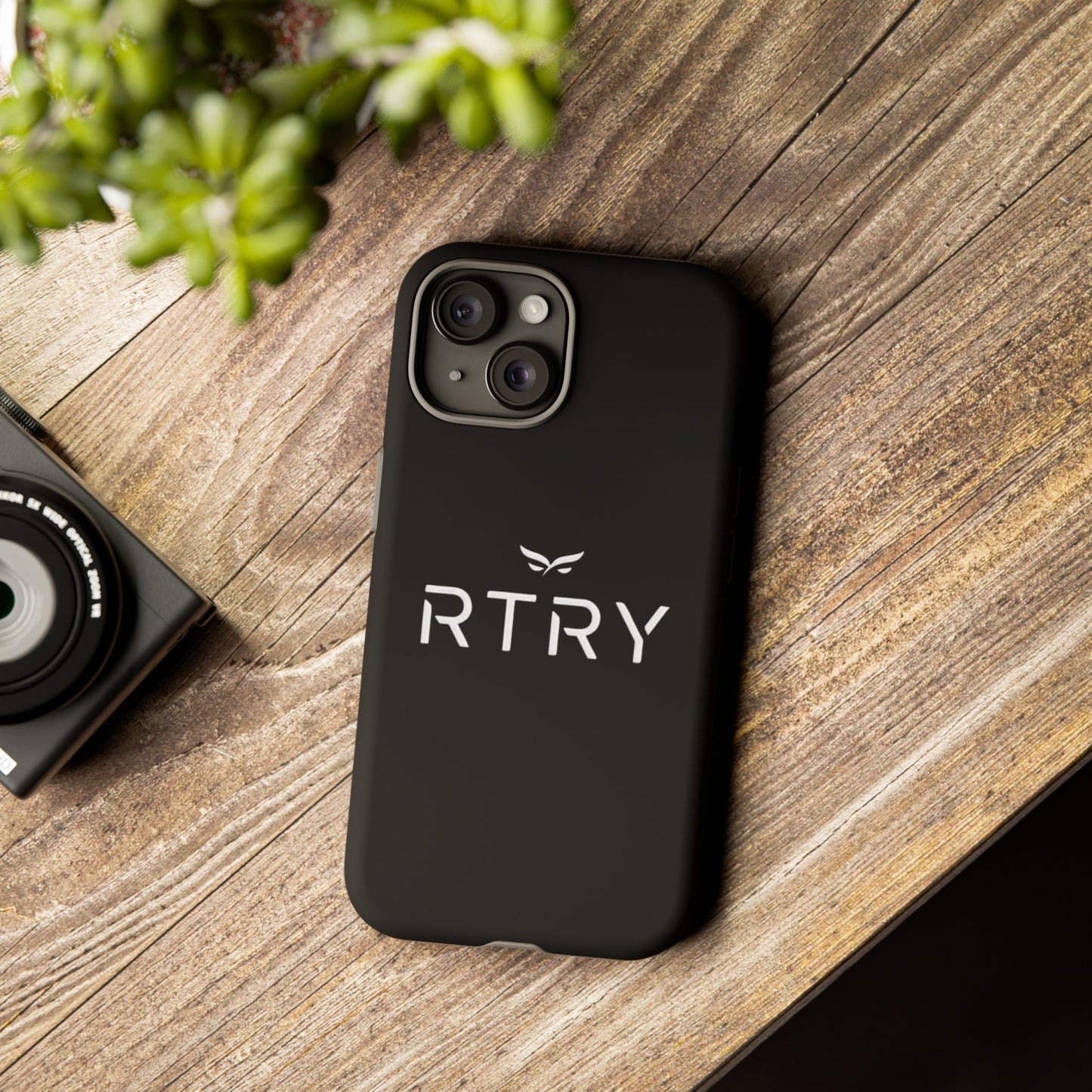 RTRY Custom Dual-Layer iPhone Case – Matte & Glossy Finishes