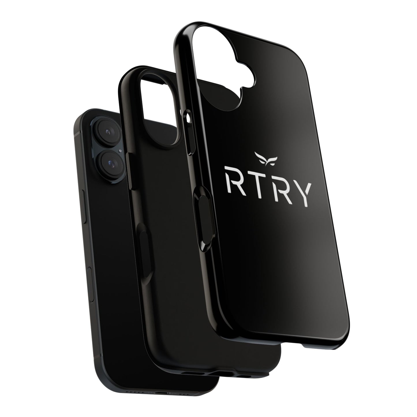 RTRY Custom Dual-Layer iPhone Case – Matte & Glossy Finishes