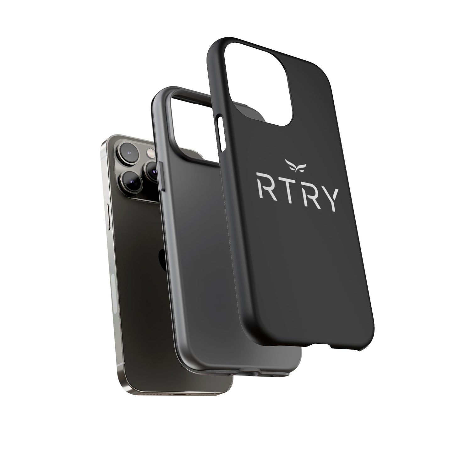 RTRY Custom Dual-Layer iPhone Case – Matte & Glossy Finishes
