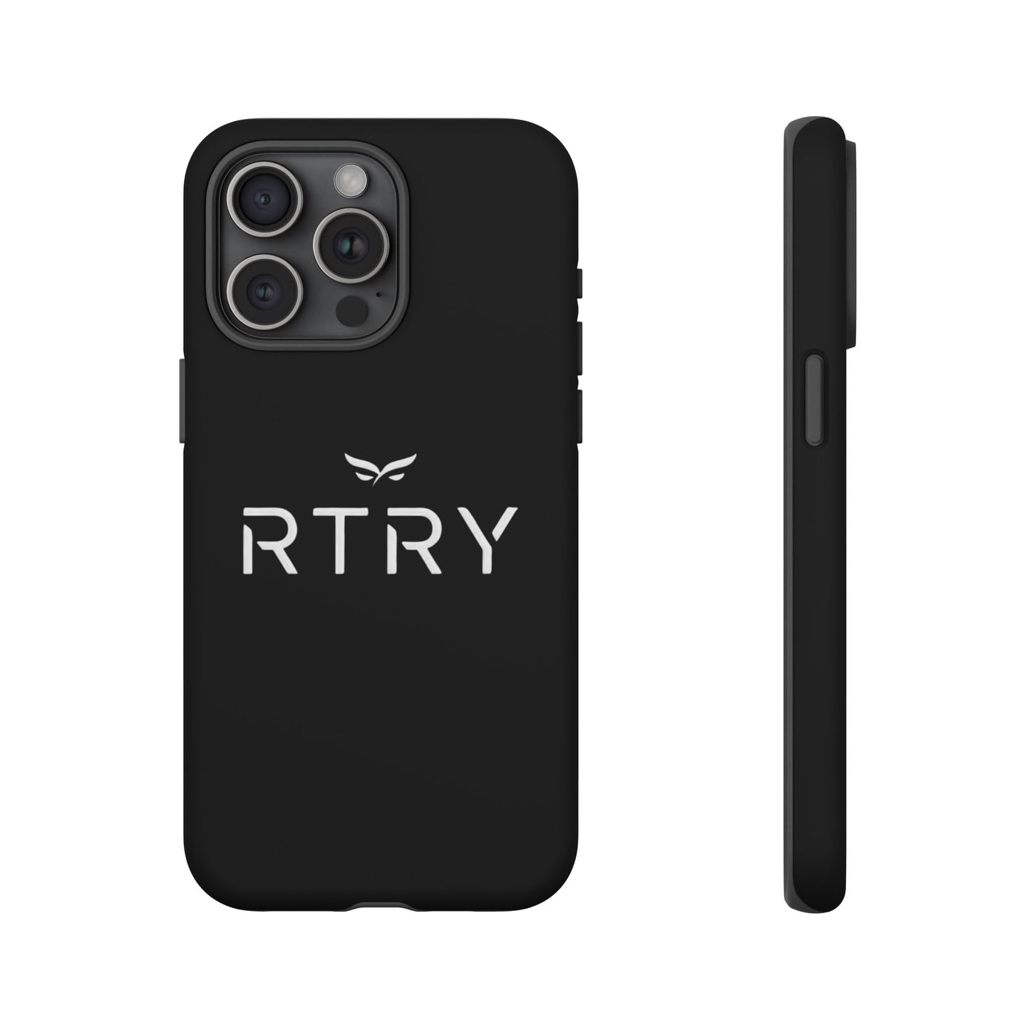 RTRY Custom Dual-Layer iPhone Case – Matte & Glossy Finishes