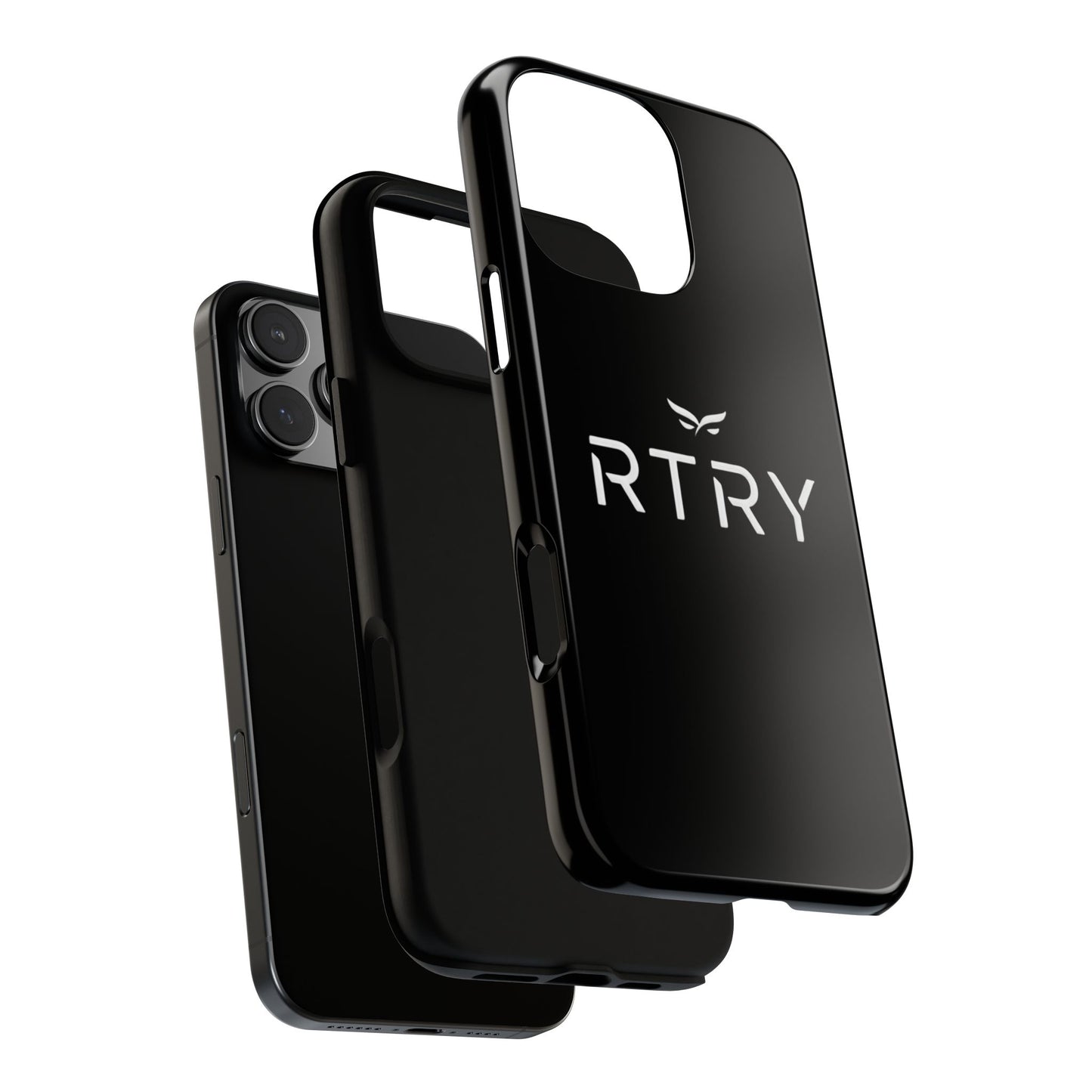 RTRY Custom Dual-Layer iPhone Case – Matte & Glossy Finishes