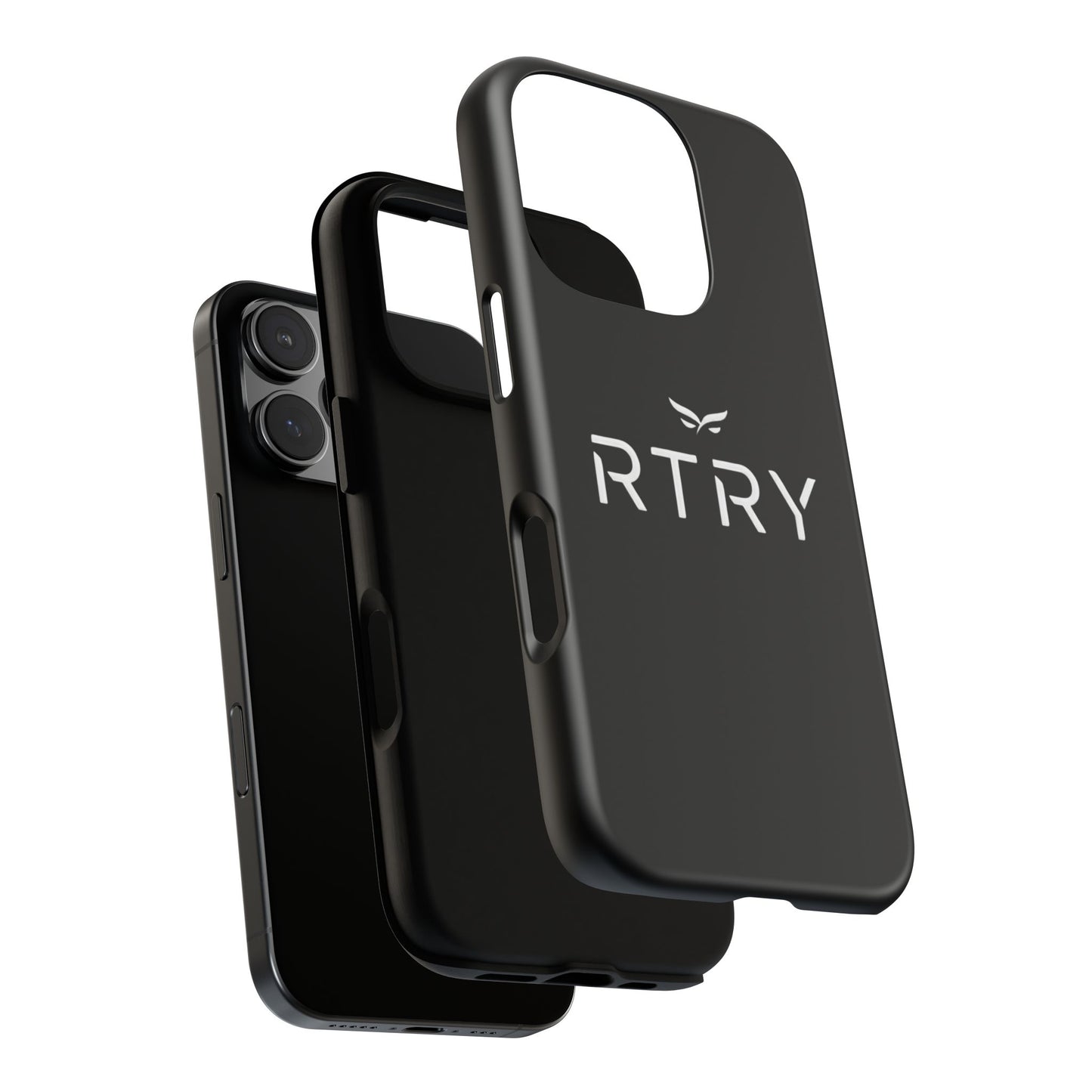 RTRY Custom Dual-Layer iPhone Case – Matte & Glossy Finishes