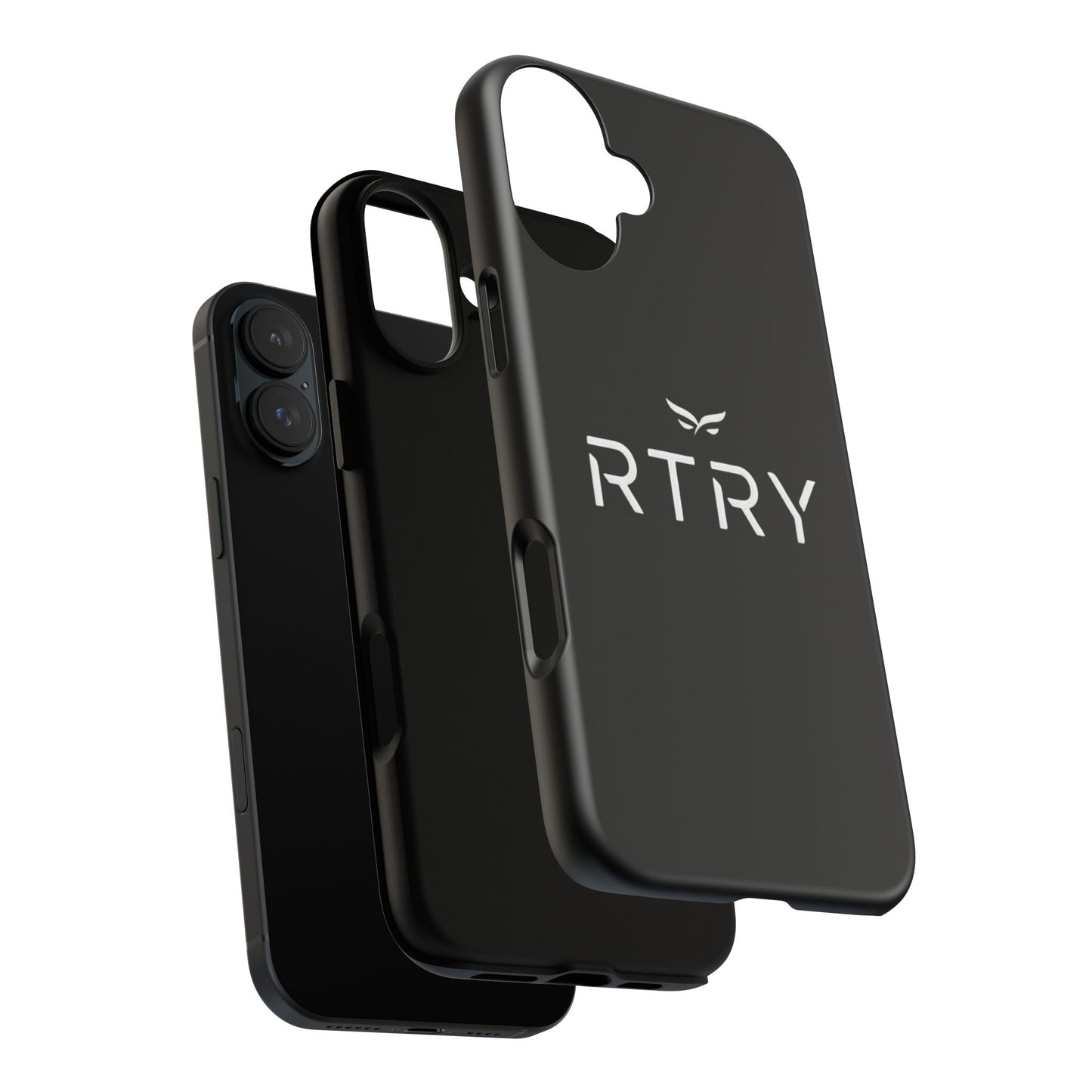 RTRY Custom Dual-Layer iPhone Case – Matte & Glossy Finishes