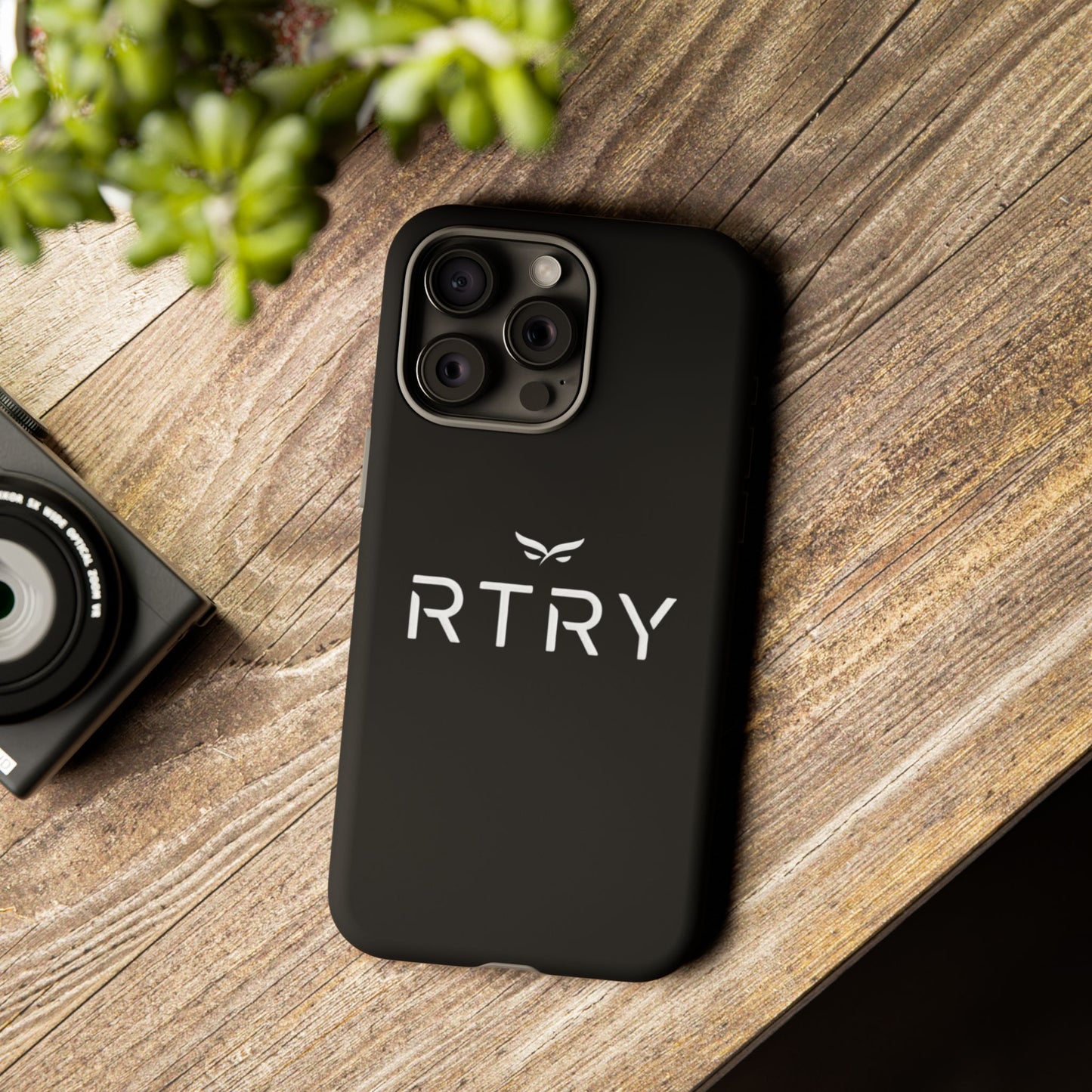 RTRY Custom Dual-Layer iPhone Case – Matte & Glossy Finishes