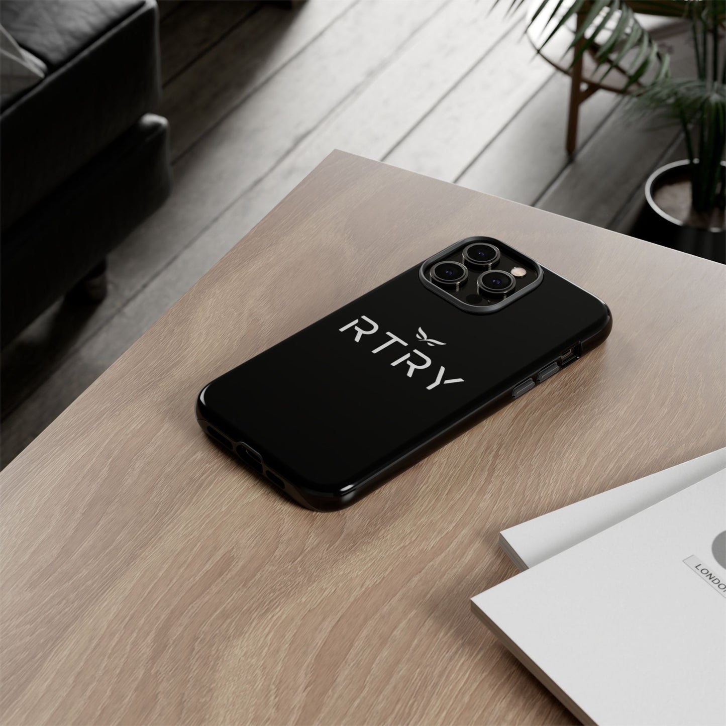 RTRY Custom Dual-Layer iPhone Case – Matte & Glossy Finishes