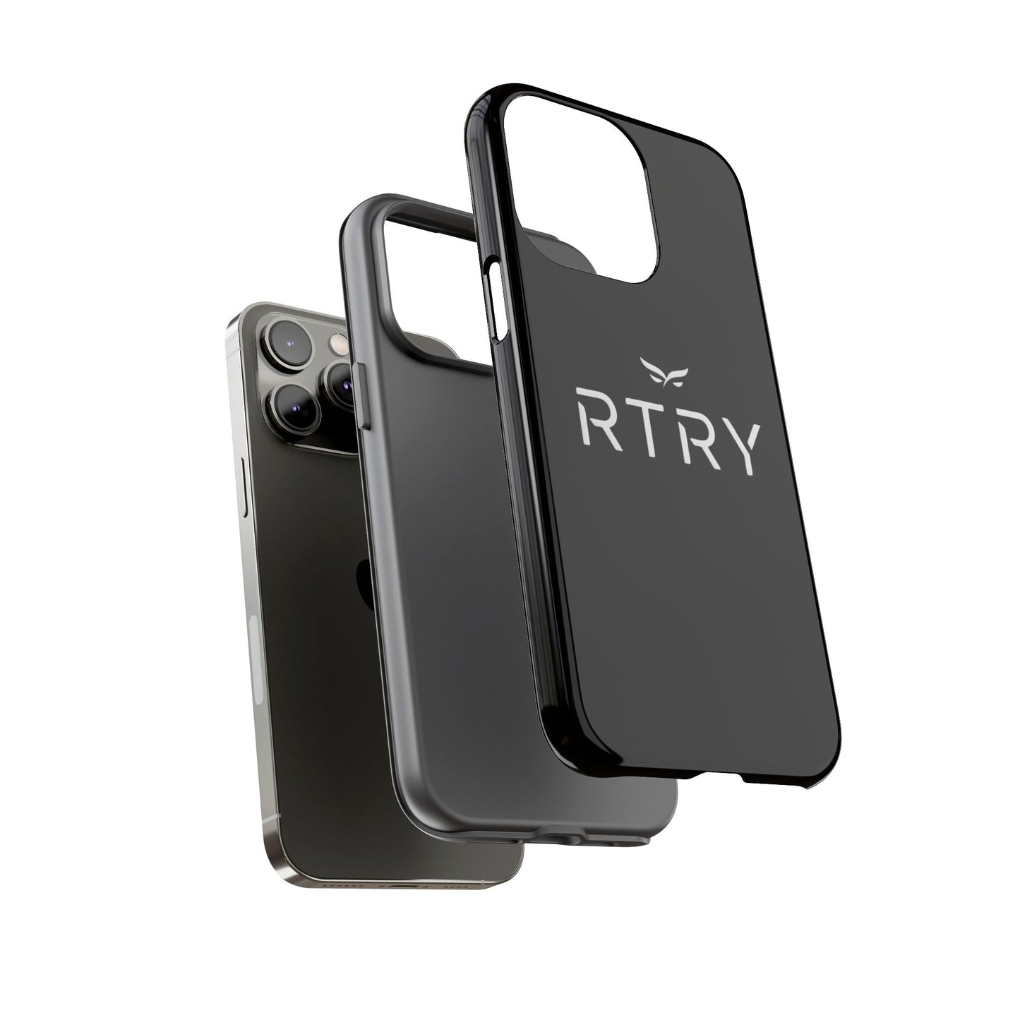 RTRY Custom Dual-Layer iPhone Case – Matte & Glossy Finishes