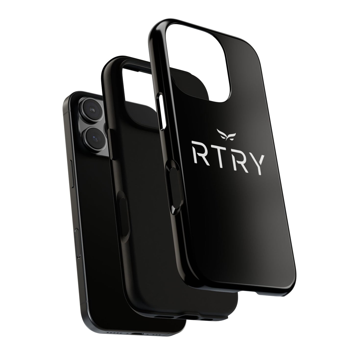 RTRY Custom Dual-Layer iPhone Case – Matte & Glossy Finishes