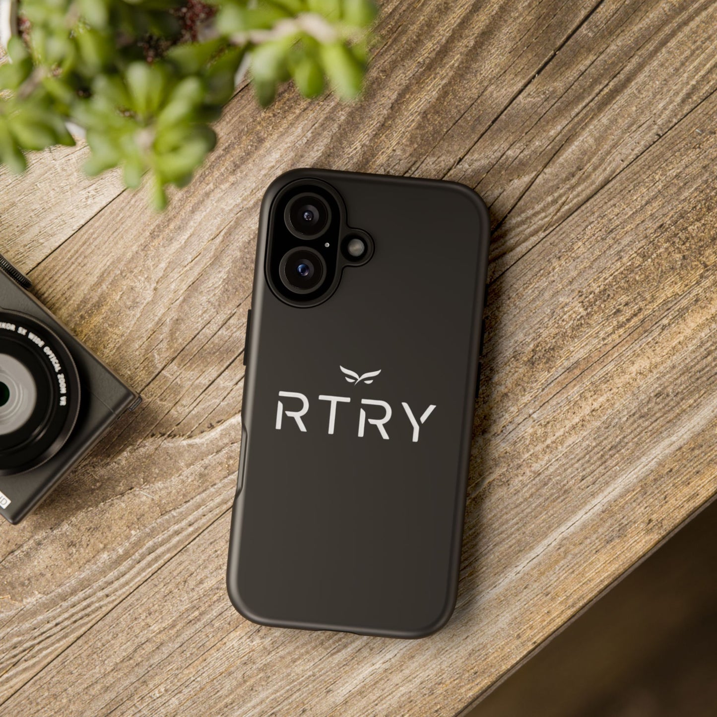 RTRY Custom Dual-Layer iPhone Case – Matte & Glossy Finishes