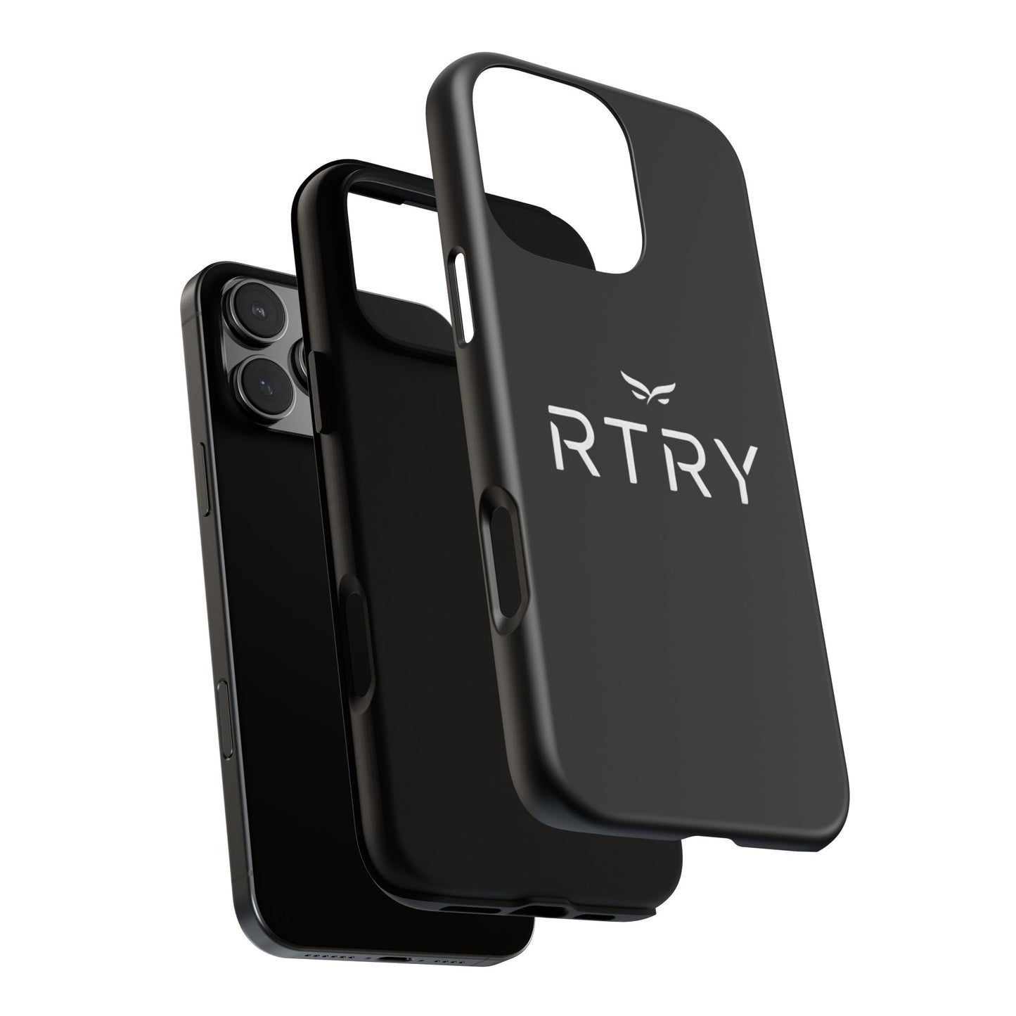 RTRY Custom Dual-Layer iPhone Case – Matte & Glossy Finishes