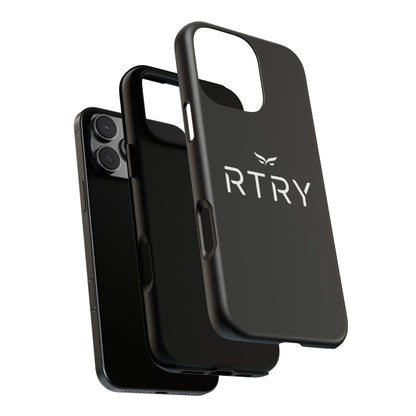 RTRY Custom Dual-Layer iPhone Case – Matte & Glossy Finishes