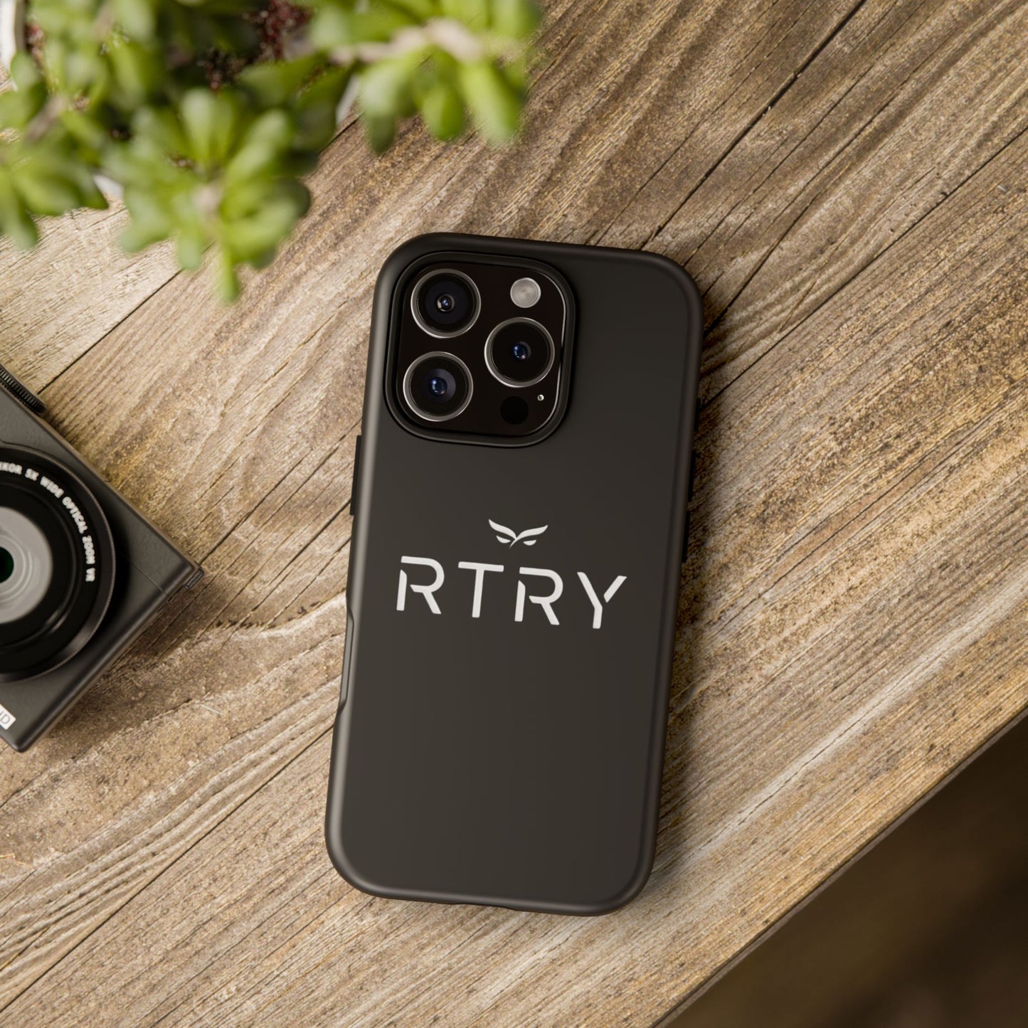 RTRY Custom Dual-Layer iPhone Case – Matte & Glossy Finishes