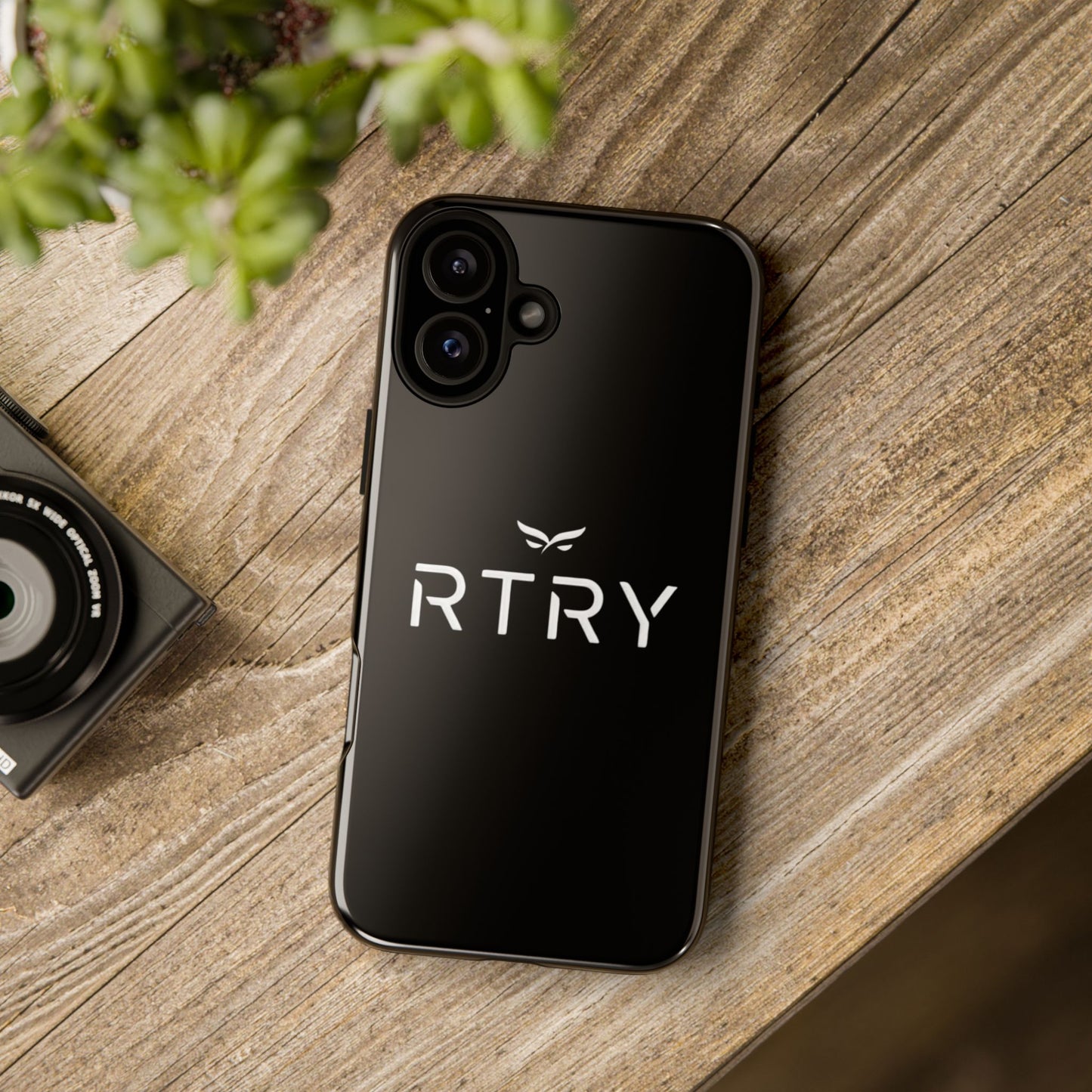 RTRY Custom Dual-Layer iPhone Case – Matte & Glossy Finishes