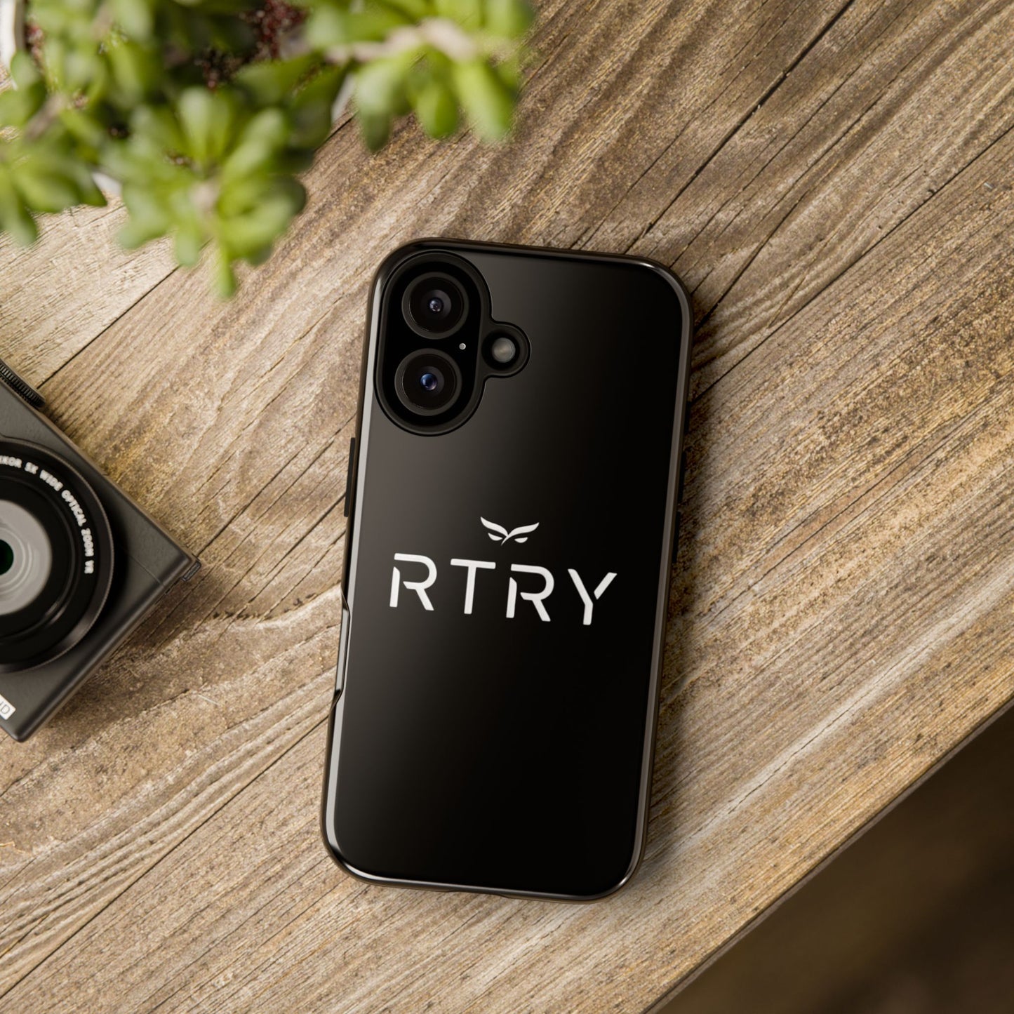 RTRY Custom Dual-Layer iPhone Case – Matte & Glossy Finishes