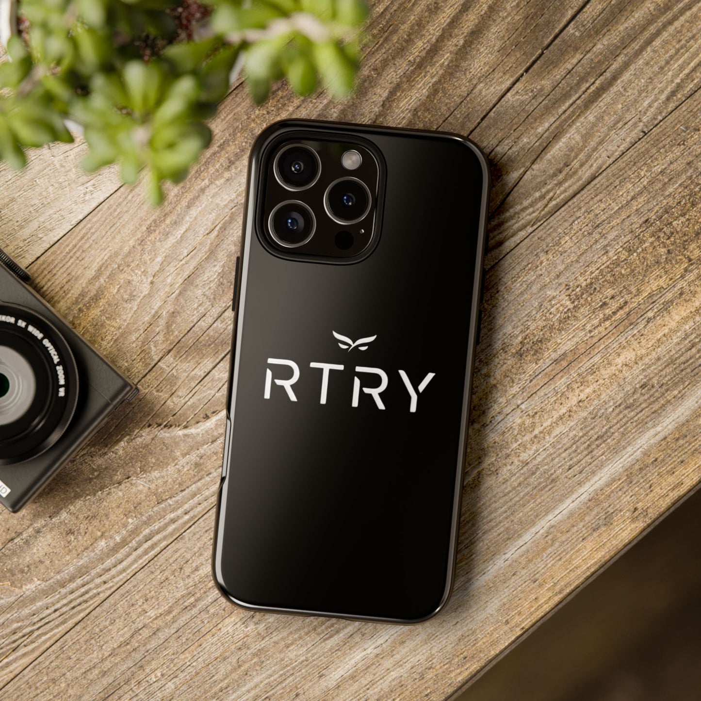 RTRY Custom Dual-Layer iPhone Case – Matte & Glossy Finishes
