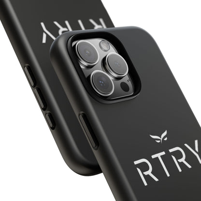 RTRY Custom Dual-Layer iPhone Case – Matte & Glossy Finishes