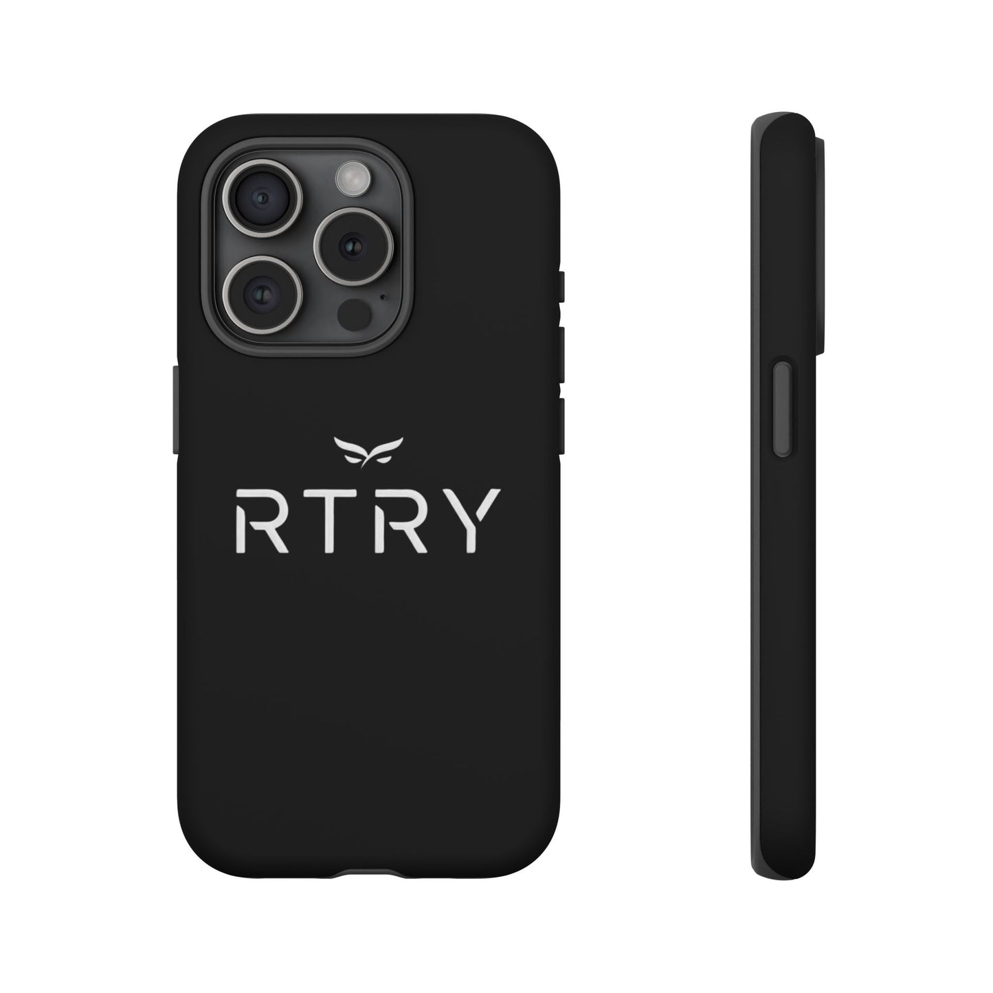 RTRY Custom Dual-Layer iPhone Case – Matte & Glossy Finishes