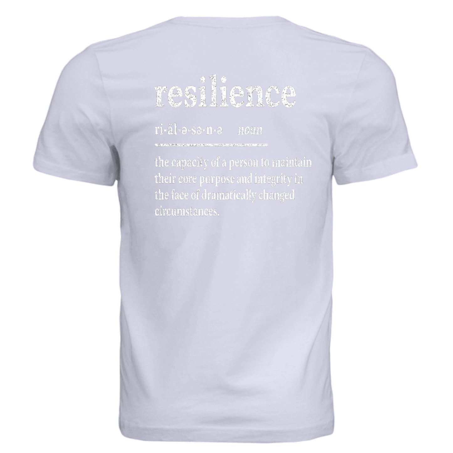 Dark Lavender Triblend - BACK