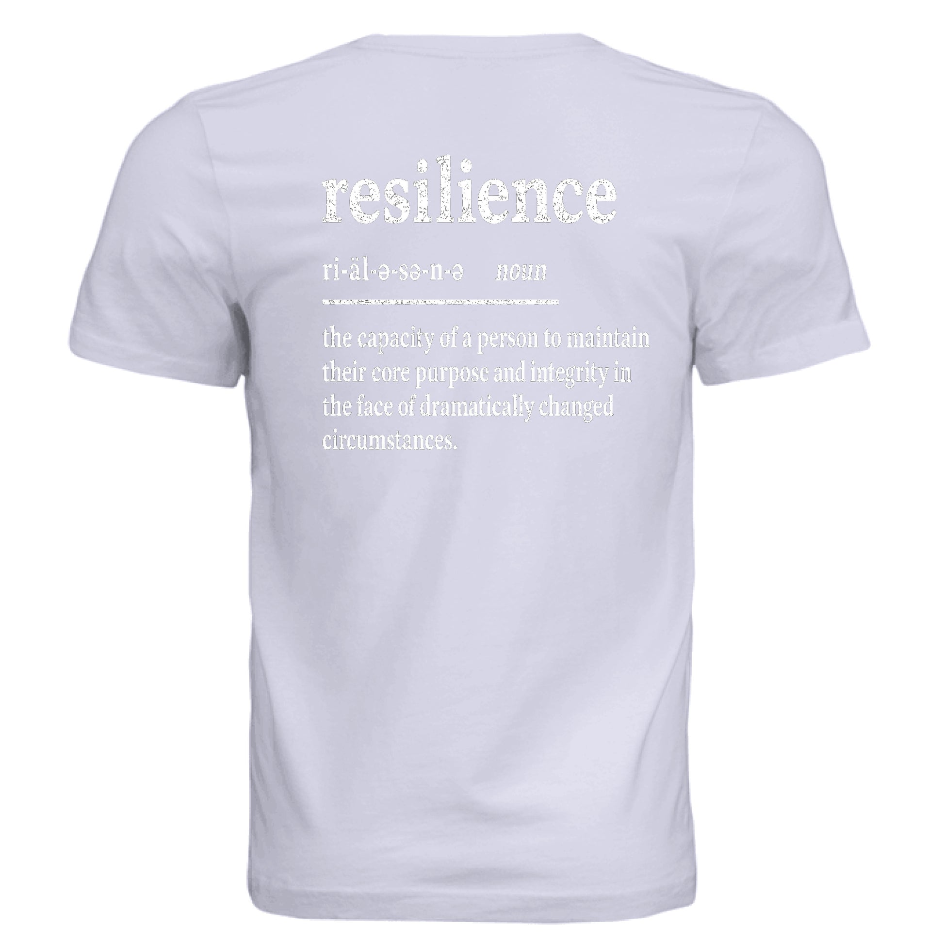 Dark Lavender Triblend - BACK