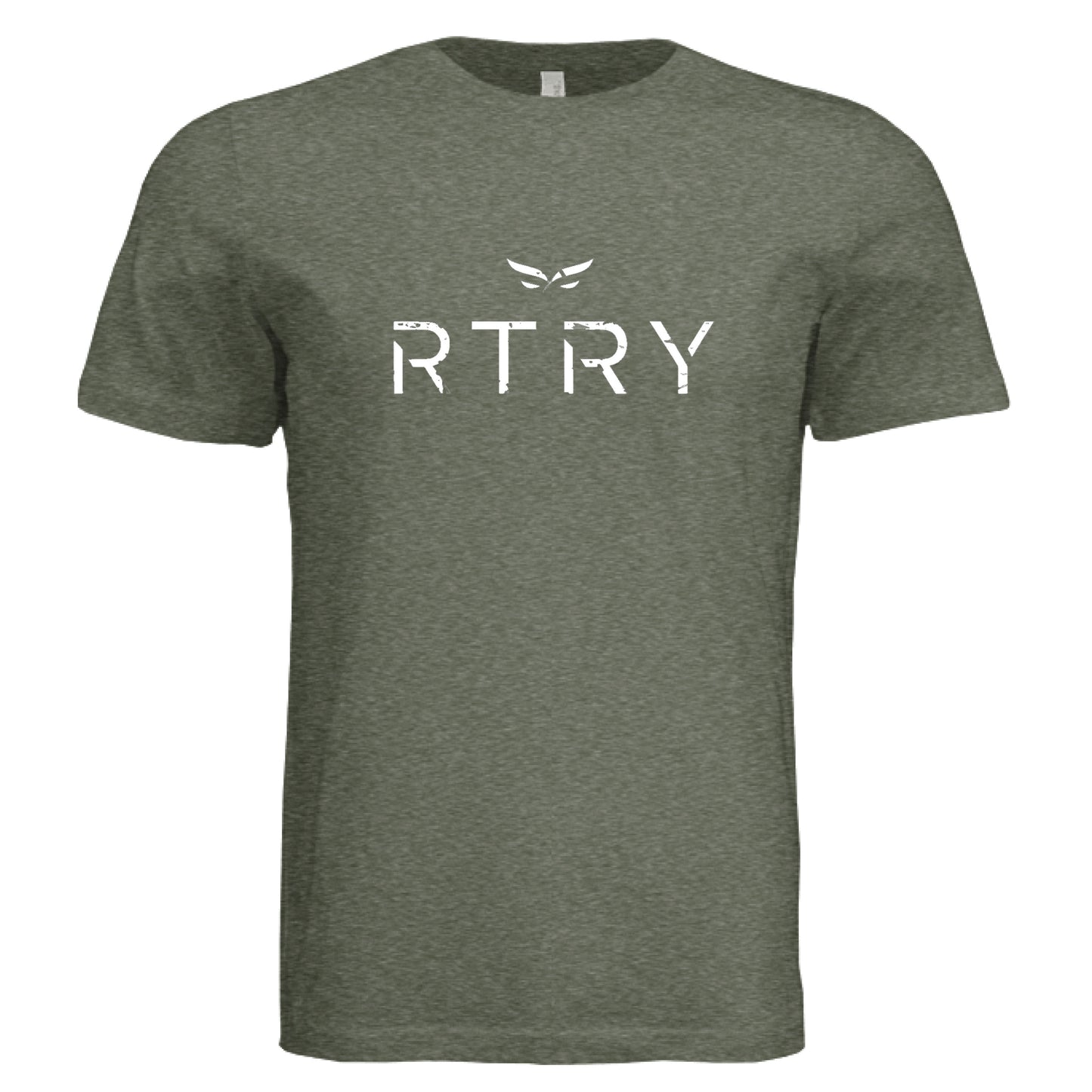 Military Green Triblend - FRONT