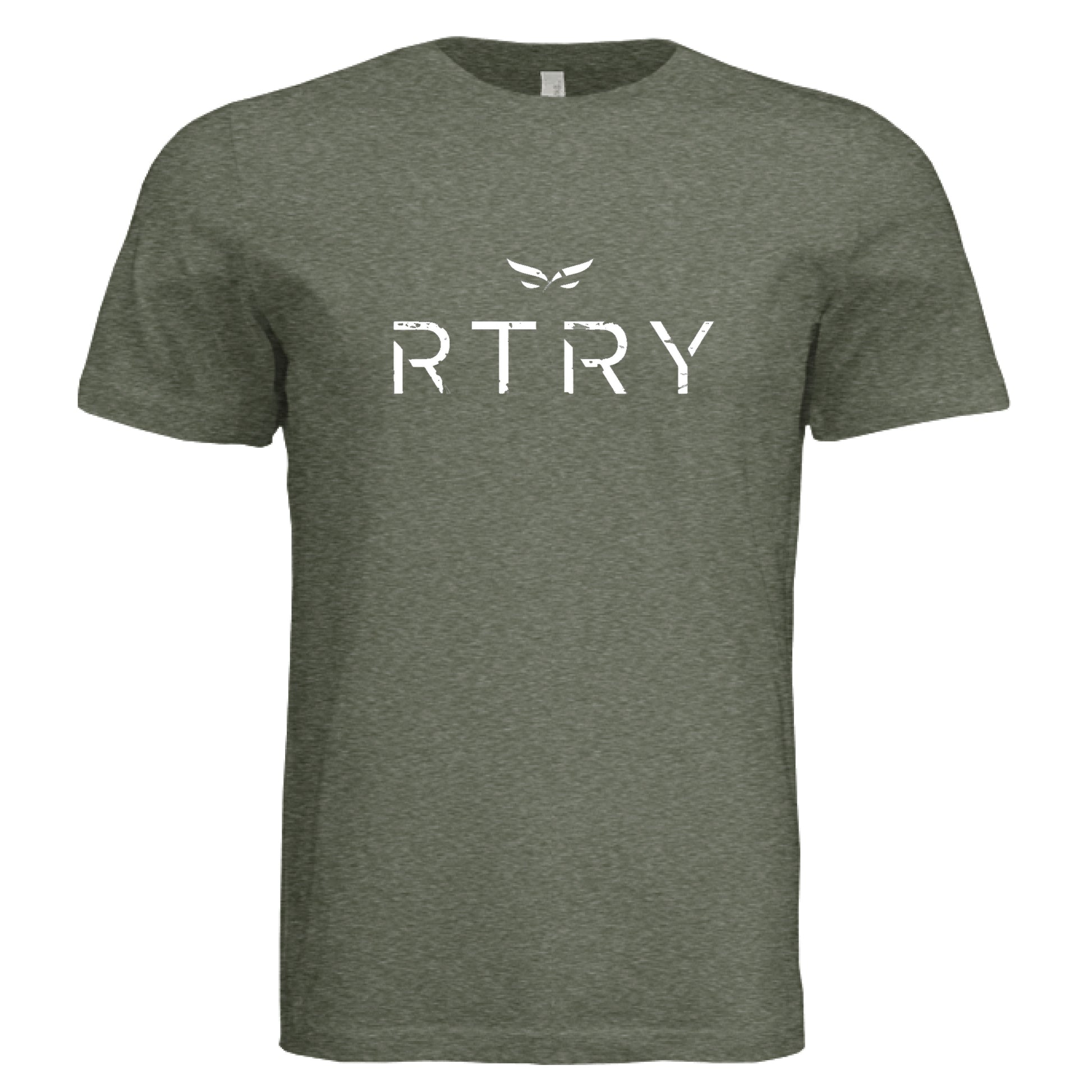 Military Green Triblend - FRONT