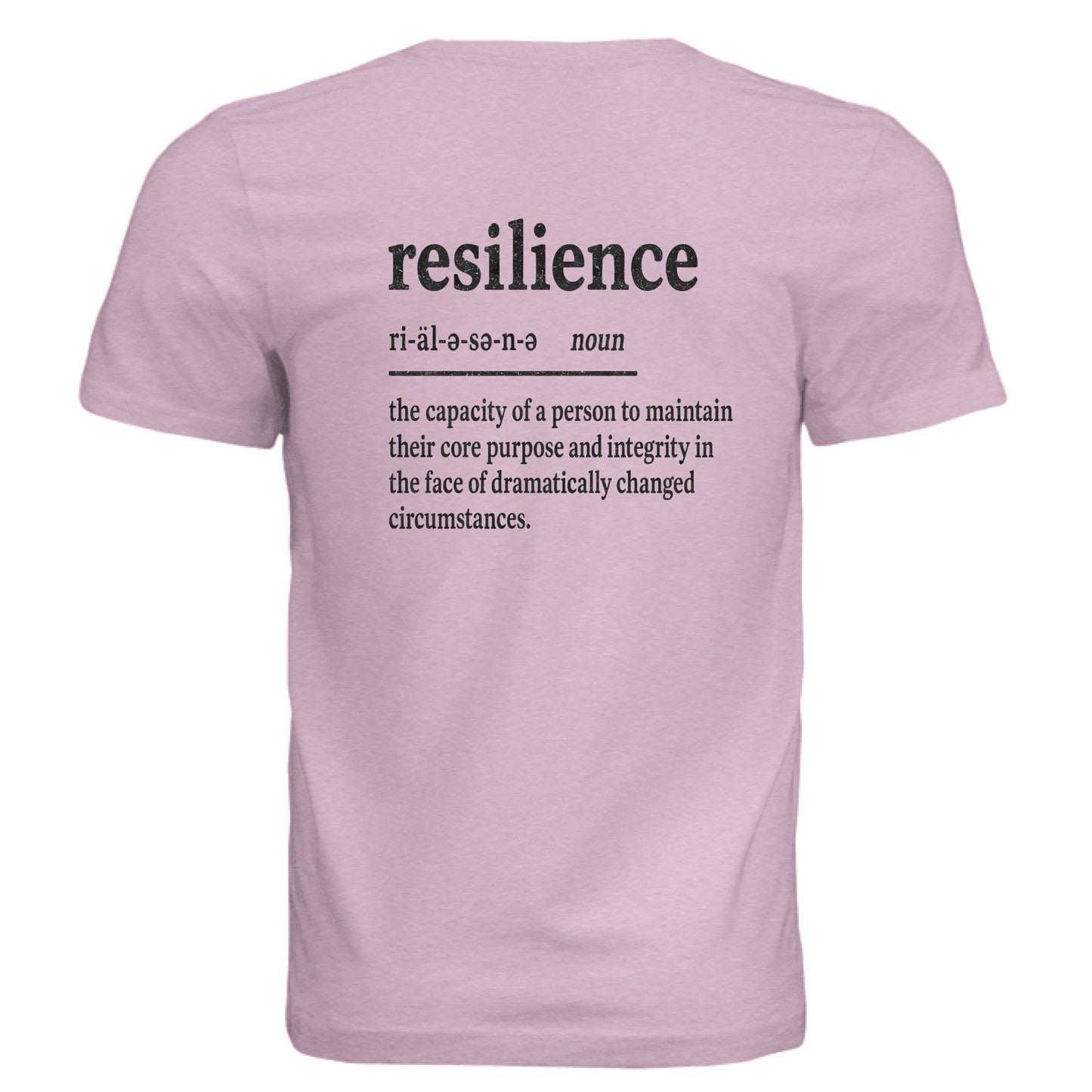 Lilac Triblend - BACK